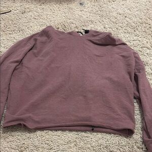Cozy Mauve Pullover Sweater Victoria secret